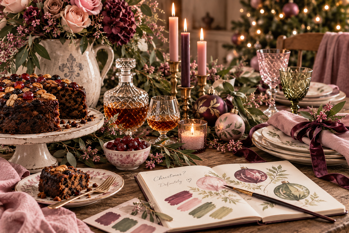 Christmas always starts with a colour. Well... almost.