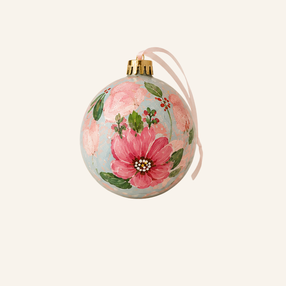Pink About Christmas - Individual Bauble