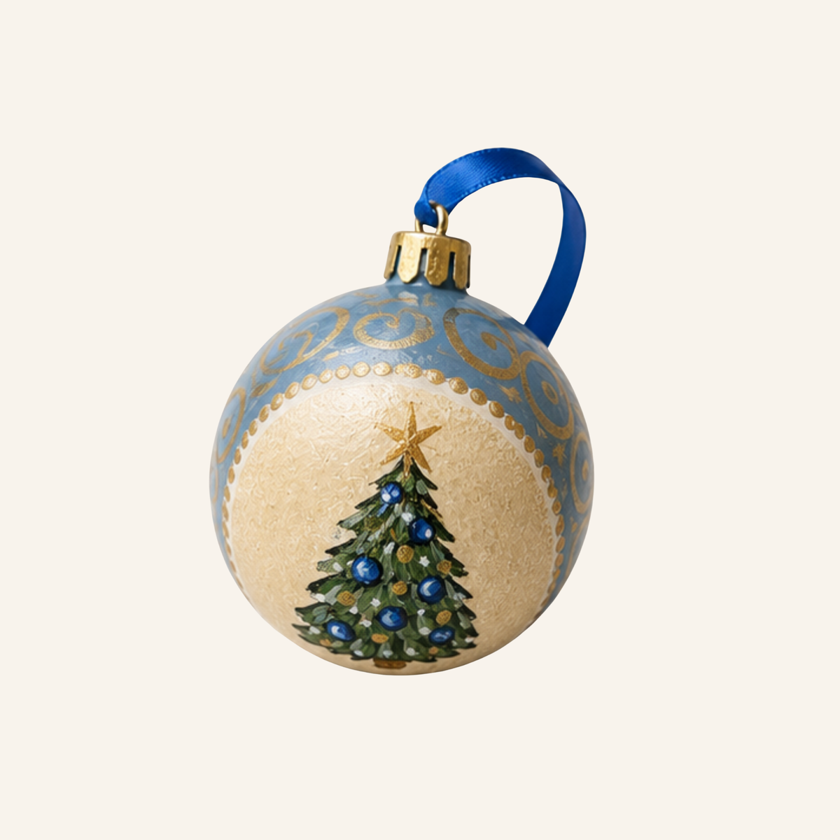 Blue Me Away - Individual Bauble