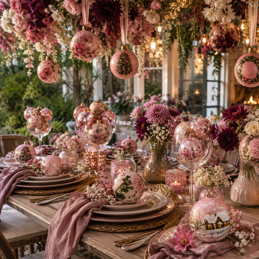 Pink About Christmas - Set of Six