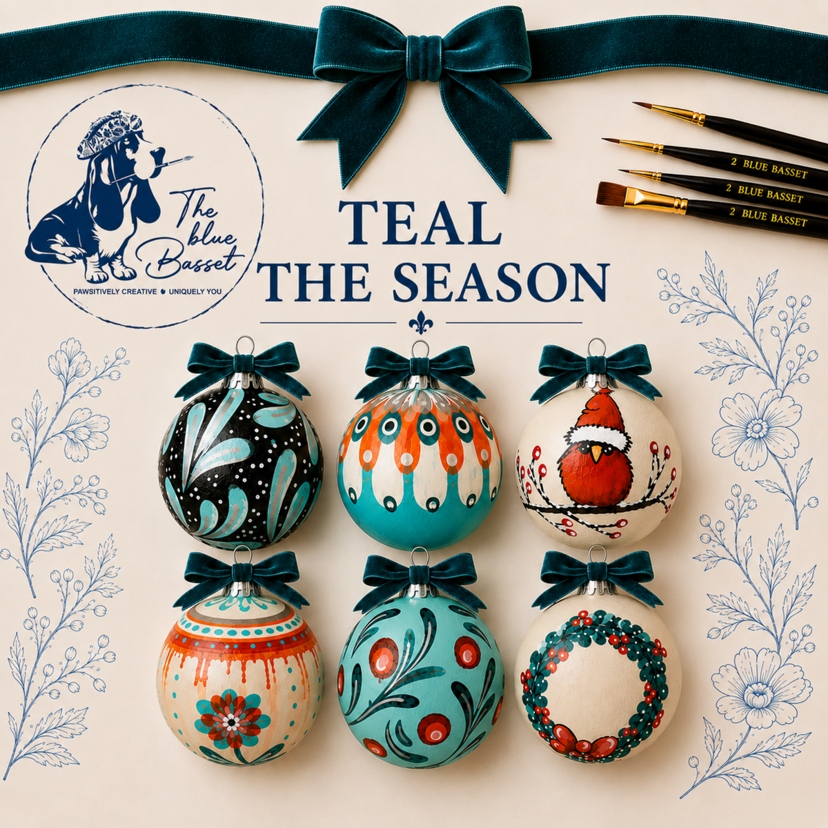 Teal the Season - Set of Six