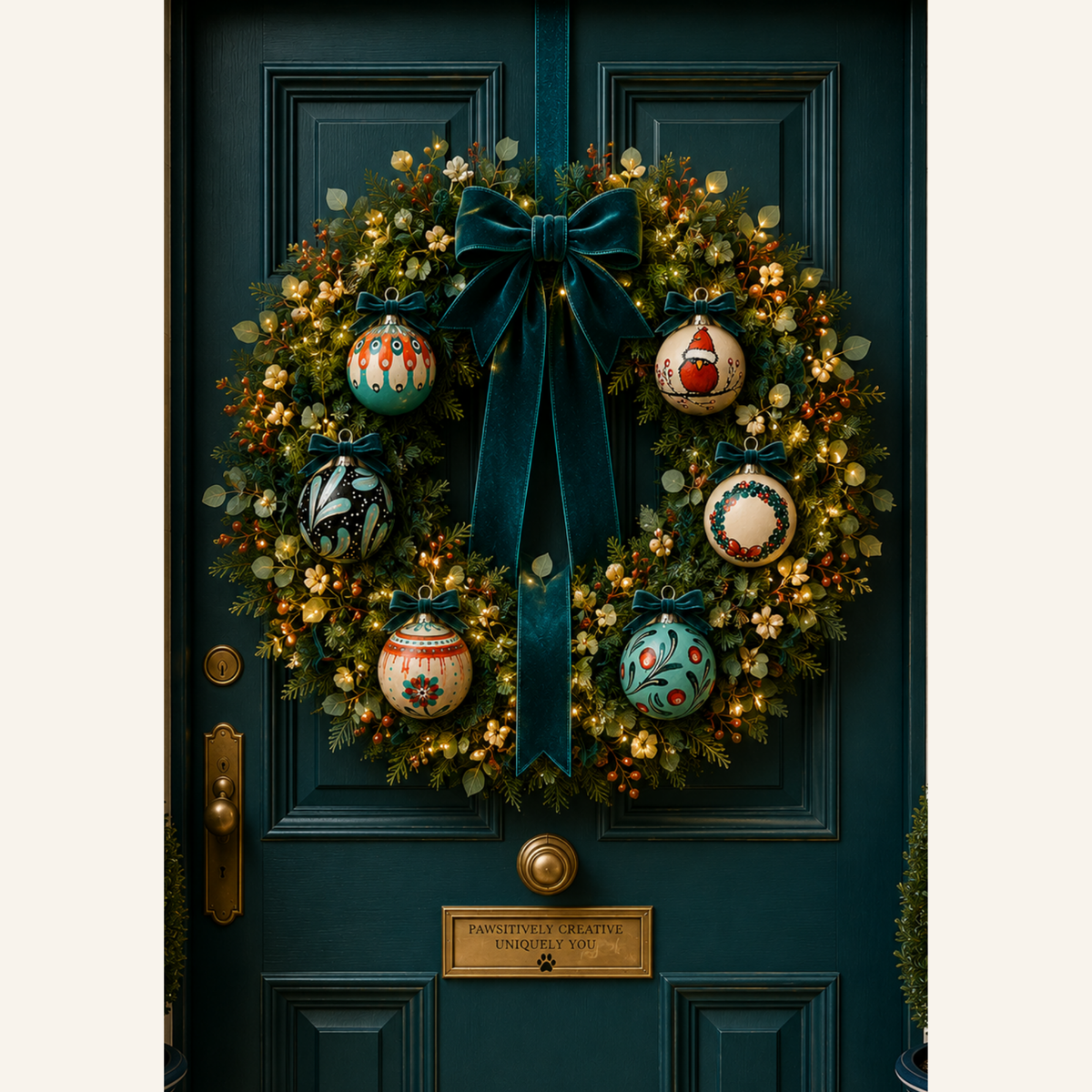 Teal the Season - Individual Bauble