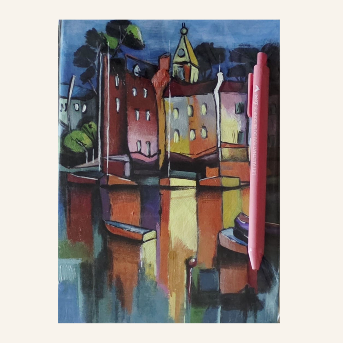 Paint the Town – Hand-Painted Diary 2027